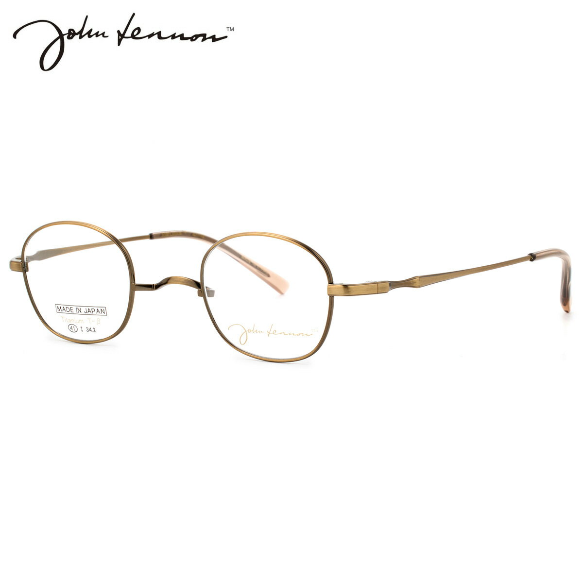 BURBERRY - ジョンレノン JL-1132 3 41 メガネ John Lennon 日本製 国産 メンズ レディース