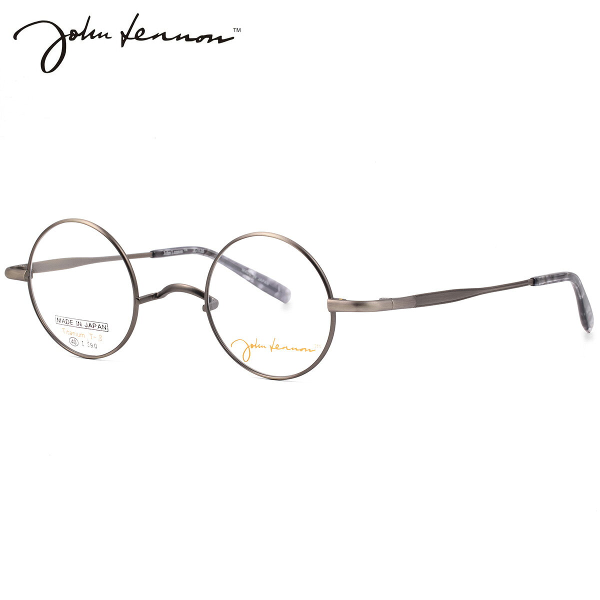 乐天商城 - ジョンレノン JL-1135 4 40 メガネ John Lennon ビートルズ オノヨーコ 日本製 国産 メンズ レディース