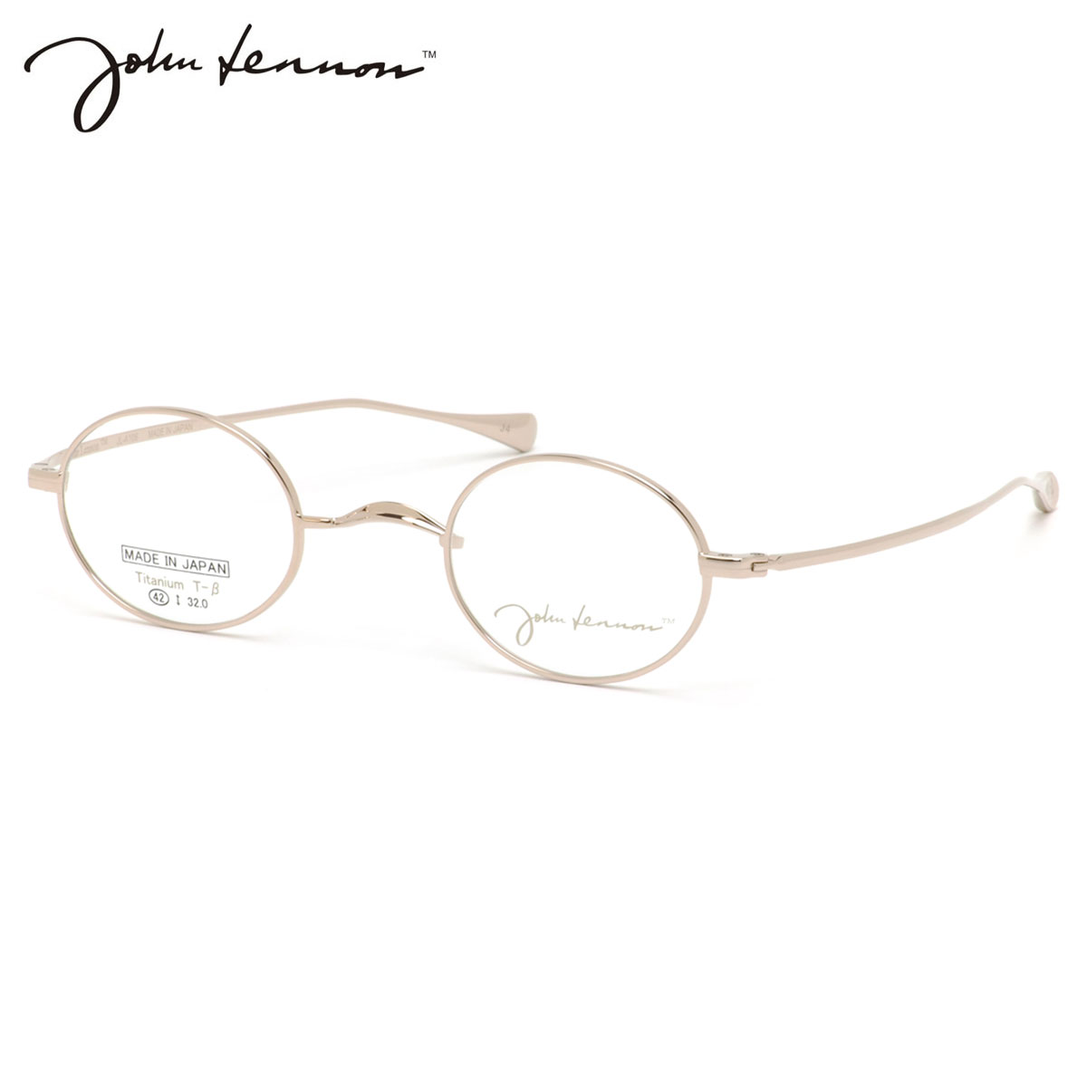 ジョンレノン JL-A106 1 42 メガネ John Lennon 日本製 国産 メイドインジャパン ビートルズ オノヨーコ メンズ レディース