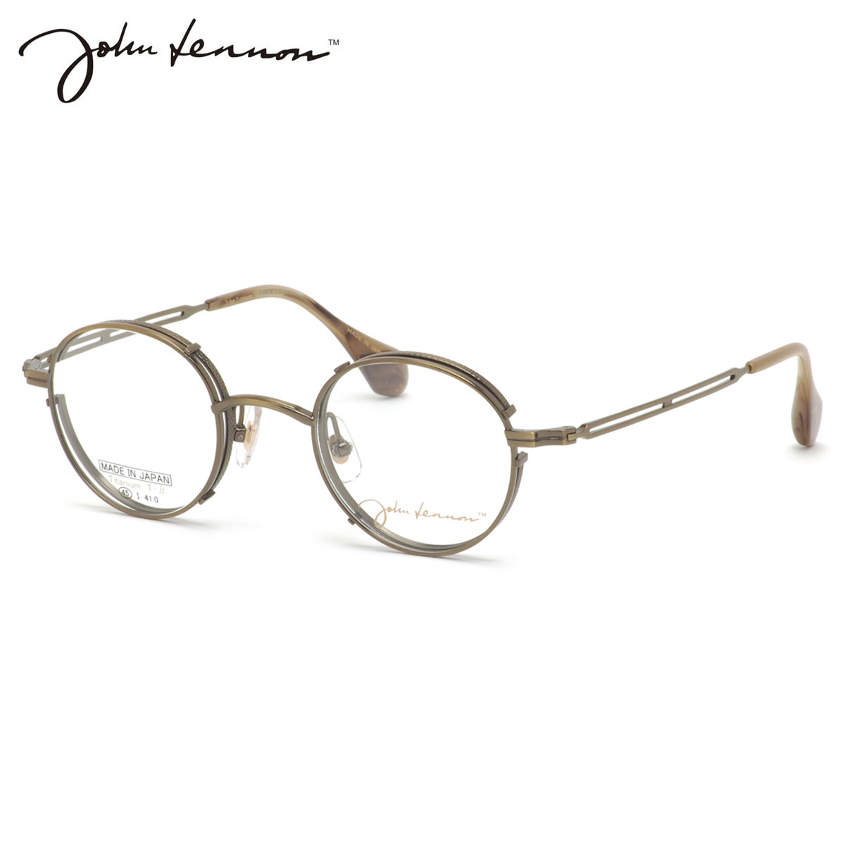 乐天商城 - ジョンレノン JL-P312 3 45 メガネ John Lennon 日本製 国産 メイドインジャパン メンズ レディース