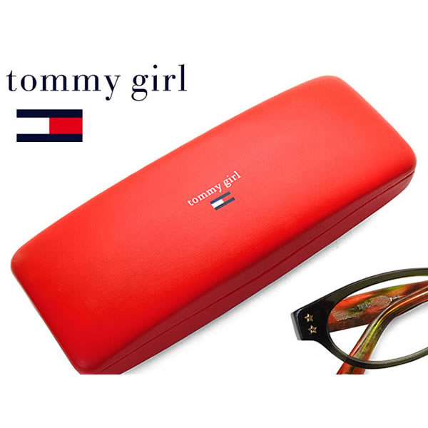 【メール便：1個まで】 トミーガール tommy girl メガネケース ハードケース ノーマルタイプ ブランド ノベルティ [ACC]