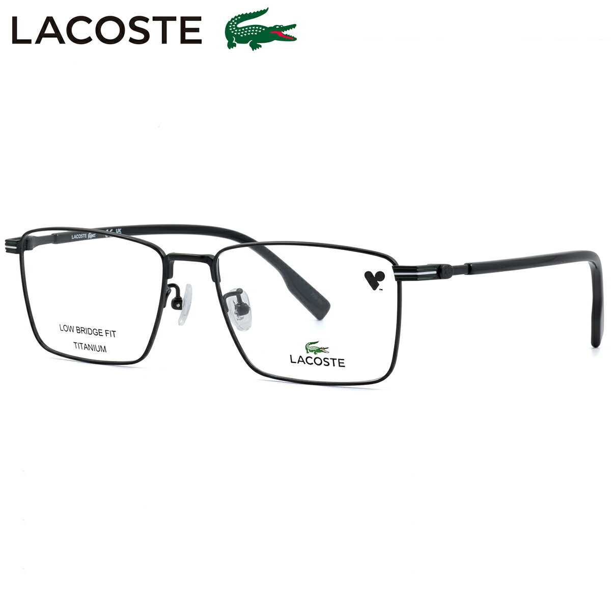 Rakuten - ラコステ L2533LB 002 55 メガネ LACOSTE ローブリッジフィット アジアンフィット メンズ レディース