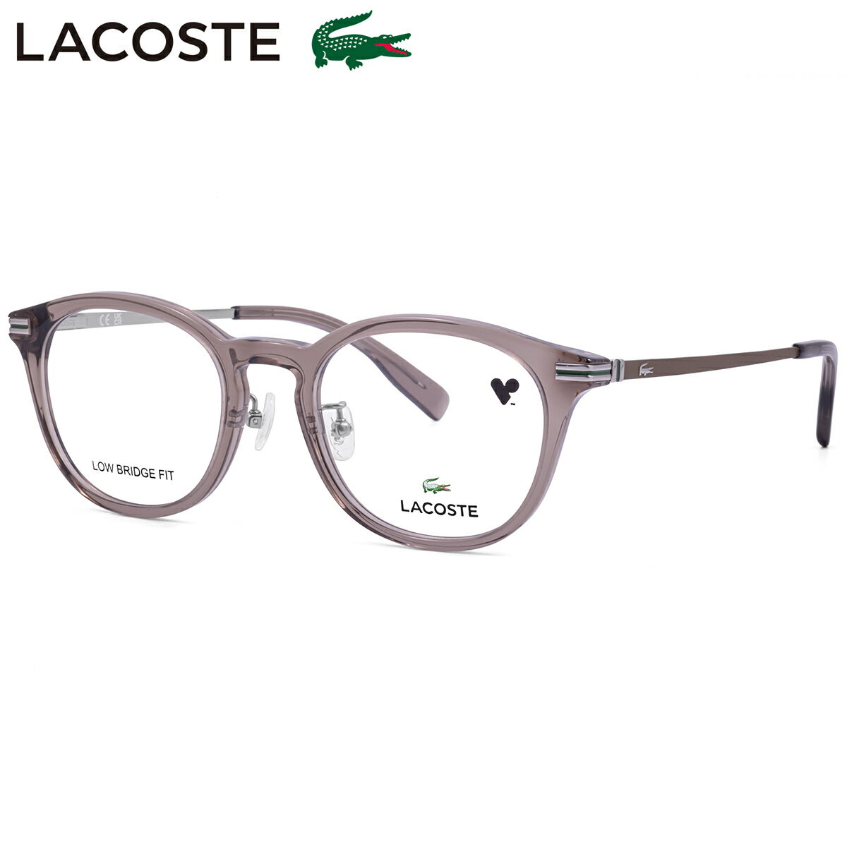 樂天商城 - ラコステ L4018LB 202 50 メガネ LACOSTE ローブリッジフィット アジアンフィット メンズ レディース