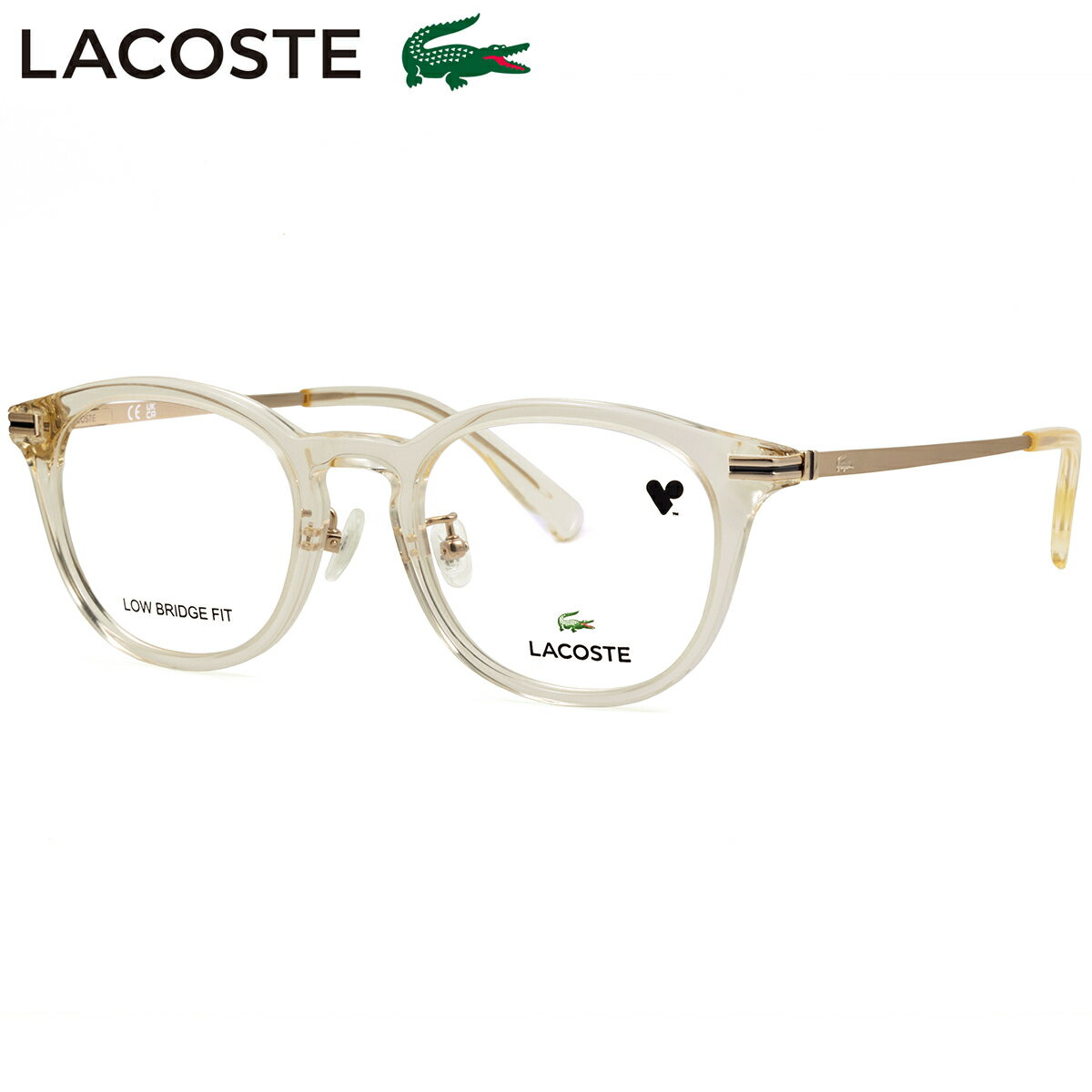 樂天商城 - ラコステ L4018LB 749 50 メガネ LACOSTE ローブリッジフィット アジアンフィット メンズ レディース