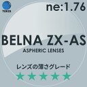 TOKAI 東海光学)非球面メガネレンズ「ベルーナZX-AS」BELNA ZX AS