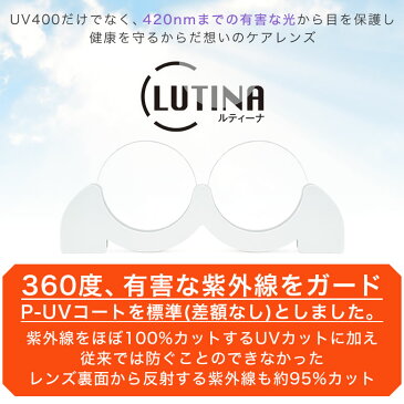 ポイント15倍〜最大34倍+5倍 LUTINA UX AS TOKAI (東海光学) 度付き ブルーライトカット レンズ ルティーナ 1.67 外面非球面