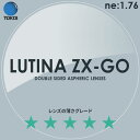 LUTINA ZX GO TOKAI 東海光学 度付き ブルーライトカット レンズ ルティーナ 1.76 両面非球面 TBS マツコの知らない世界