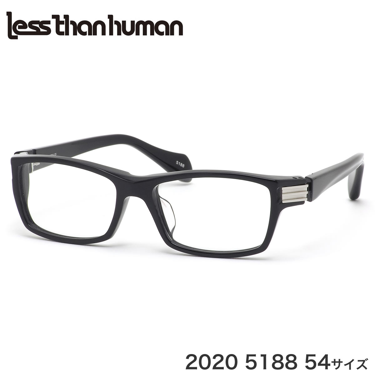 レスザンヒューマン メガネ メンズ レスザンヒューマン Less than human メガネ 2020 5188 54サイズ フワフワ ふわふわ LRAD ADS レスザンヒューマンLessthanhuman メンズ レディース