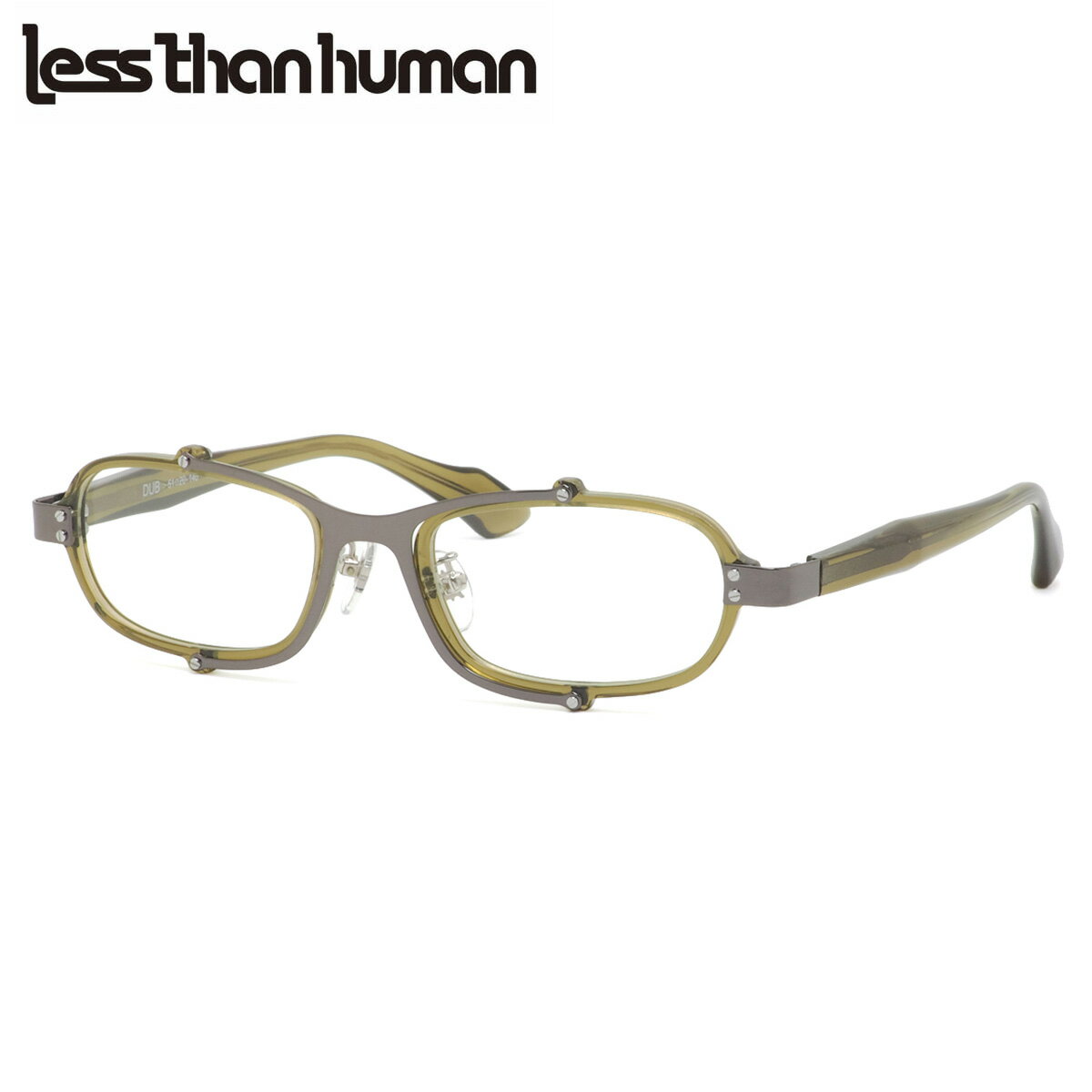 Other - レスザンヒューマン DUB 2020 51 メガネ Less than human 個性的 国産 日本製 made in Japan メンズ レディース