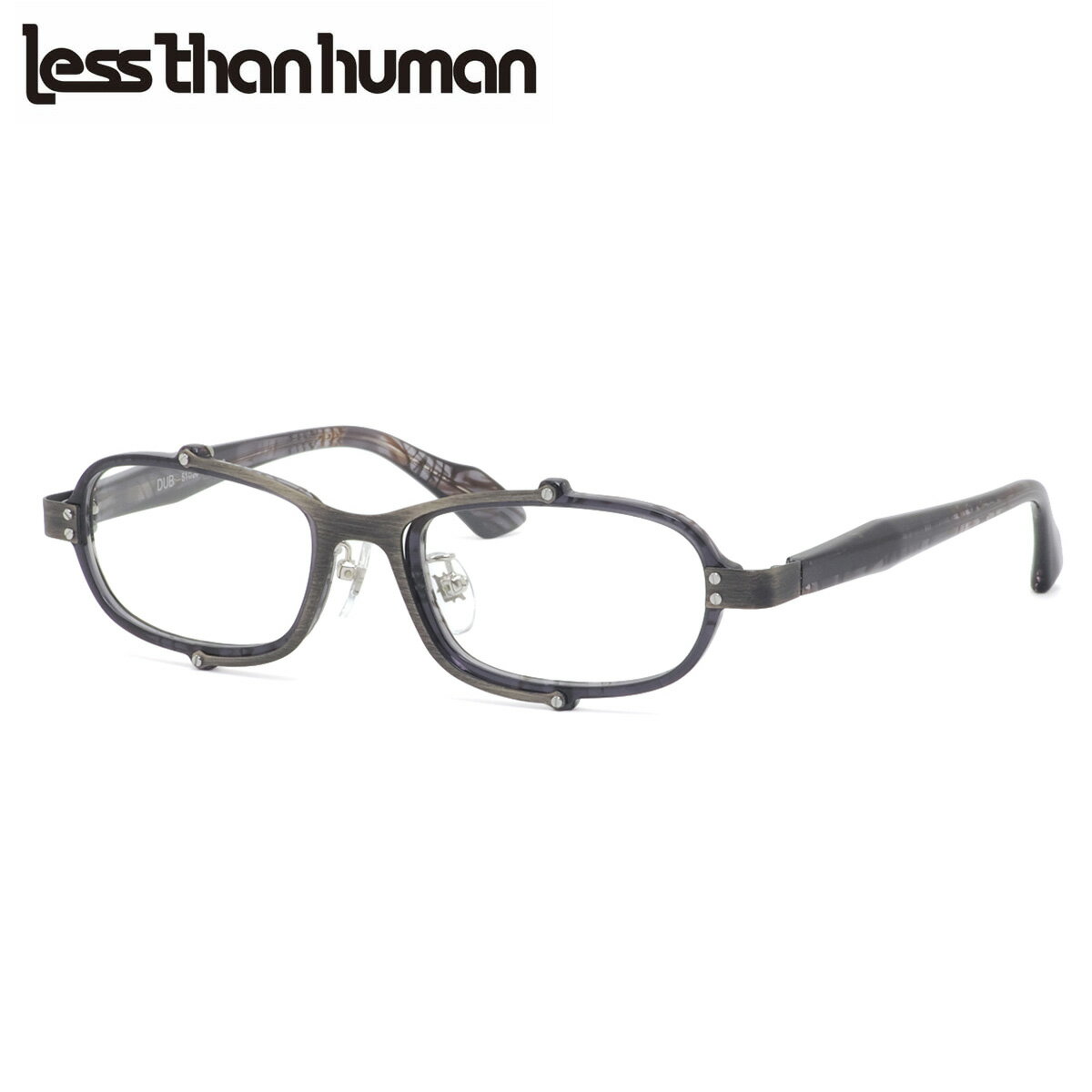 Plastic Frame - レスザンヒューマン DUB 89 51 メガネ Less than human 個性的 国産 日本製 made in Japan メンズ レディース