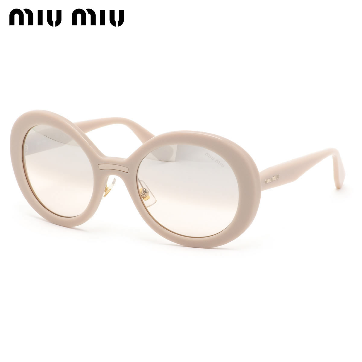 ミュウミュウ MIUMIU サングラス MU04VS 158204 53サイズ ミュウミュウ ロゴ LOGO SMU04VS レディースのサムネイル