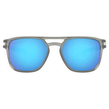 オークリー OAKLEY サングラス OO9436-06-54 LATCH BETA ラッチベータ プリズム 半透明 偏光レンズ ミラー Matte Grey Ink/Prizm Sapphire Polarizedk スポーツ アウトドア オークレー かっこいい メンズ レディース