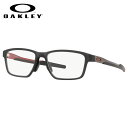 オークリー OAKLEY メガネ OX8153-05-55 METALINK メタリンク スクエア ブラック 黒 グレー レッド マット Satin Grey ...