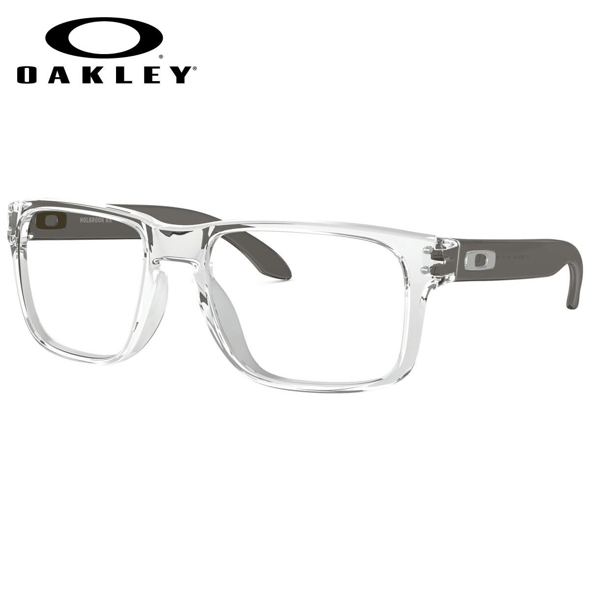 オークリー OAKLEY メガネ OX8156-03-54 HOLBROOK RX ホルブルック スクエア 透明 Clear オークレー かっこいい 近視 乱視 遠視 老眼 メンズ レディース