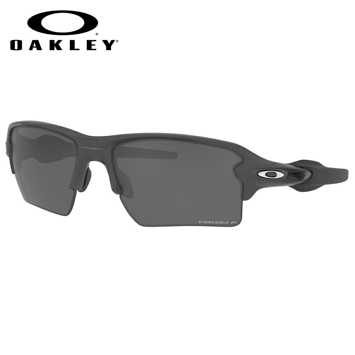 オークリー サングラス OO9188-F8-59 OAKLEY FLAK 2.0 XL フラック2.0XL スポーツ プリズムポラライズド 偏光レンズ 偏光サングラス Steel / Prizm Black Polarized オークレー メンズ レディース