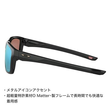 期間限定20%OFF オークリー OAKLEY サングラス OO9264-47-61 MAINLINK XL メインリンクXL Polished Black /Prizm Deep Water Polarized オークレー かっこいい 偏光レンズ メンズ レディース