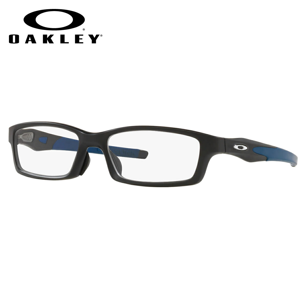 オークリー メガネ レディース オークリー メガネ OX8118-10-56 OAKLEY CROSSLINK クロスリンク Satin Black オークレー アジアフィット アジアンフィット スポーツ メンズ レディース