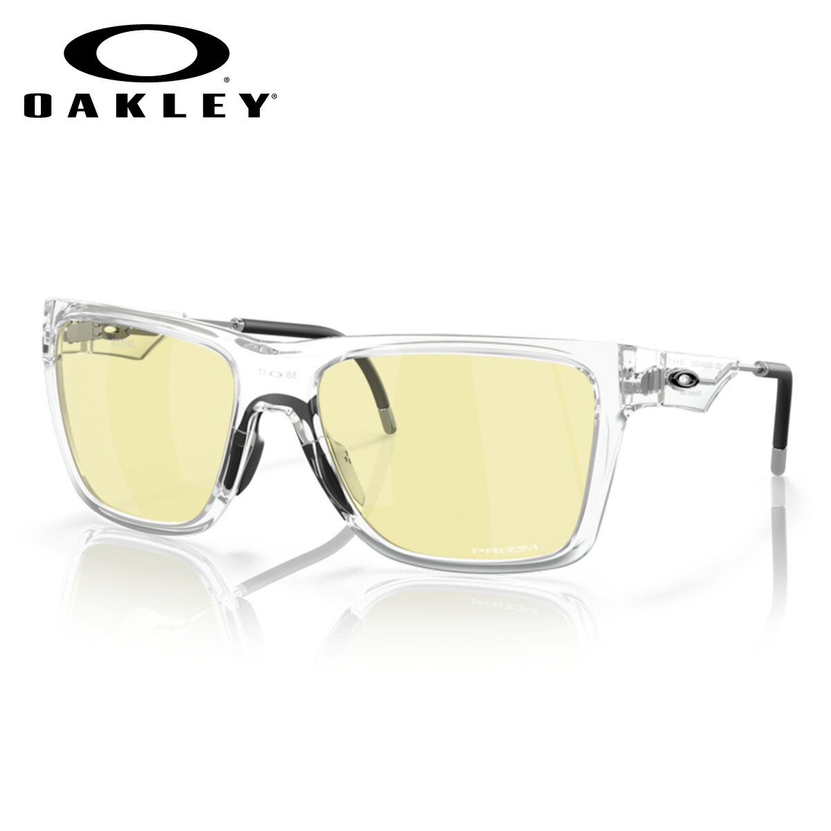 オークリー OO9249-02-58 サングラス OAKLEY NXTLVL ネクストレベル プリズム Polished Clear/Prizm Gaming ゲーム イースポーツ eスポーツ ゲーミンググラス ブルーライトカット オークレー メンズ レディース