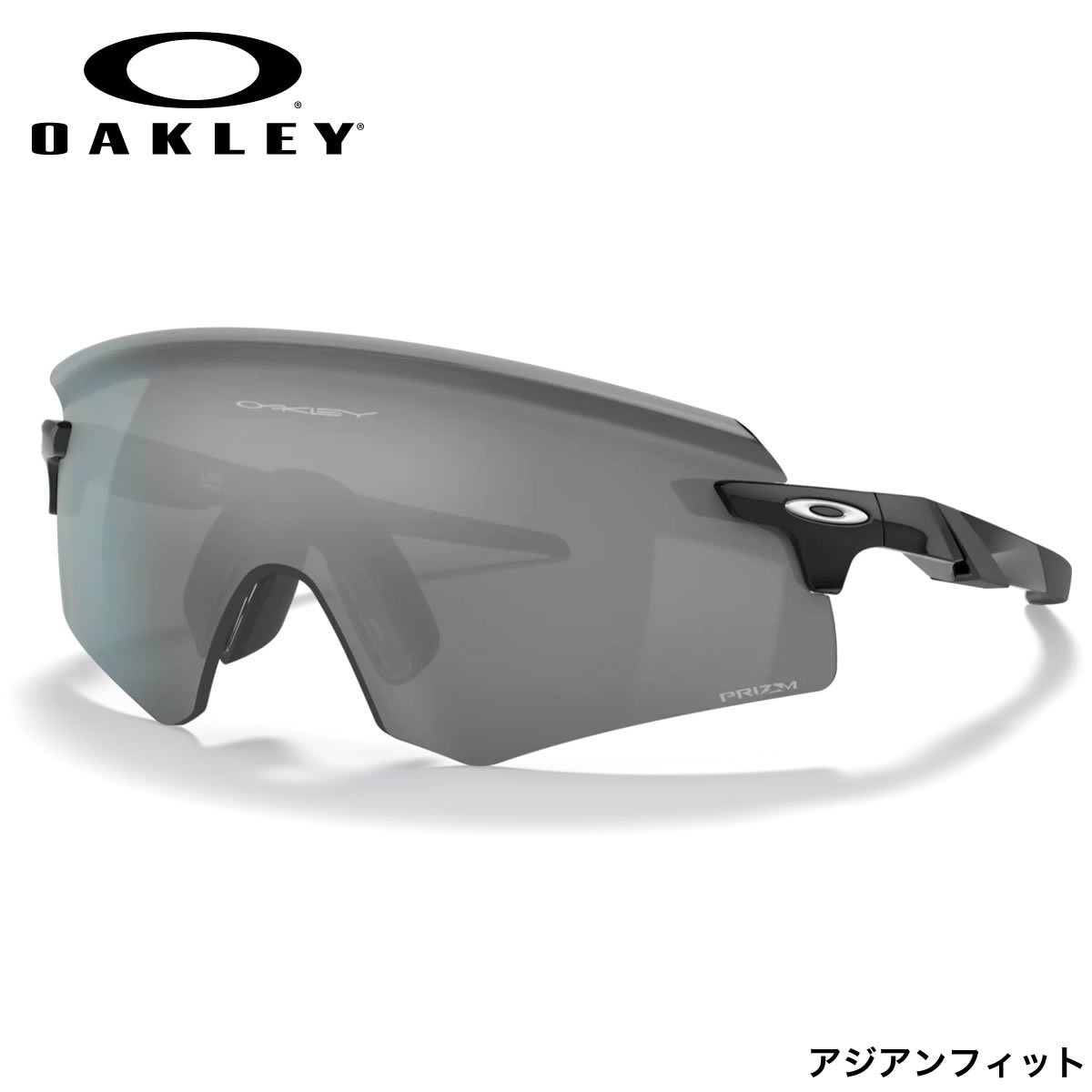 オークリー OO9472F-03-39 サングラス OAKLEY ENCODER エンコーダー Polished Black / Prizm Black かっこいい スポーツ アジアンフィット メンズ レディース