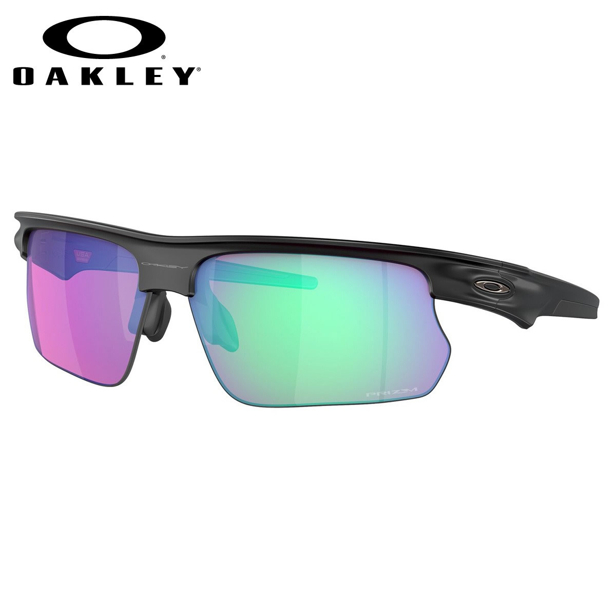 樂天商城 - オークリー OO9400-06-68 サングラス OAKLEY BISPHAERA バイスフィエラ プリズム Matte Black/Prizm Golf スポーツ ゴルフ メンズ レディース