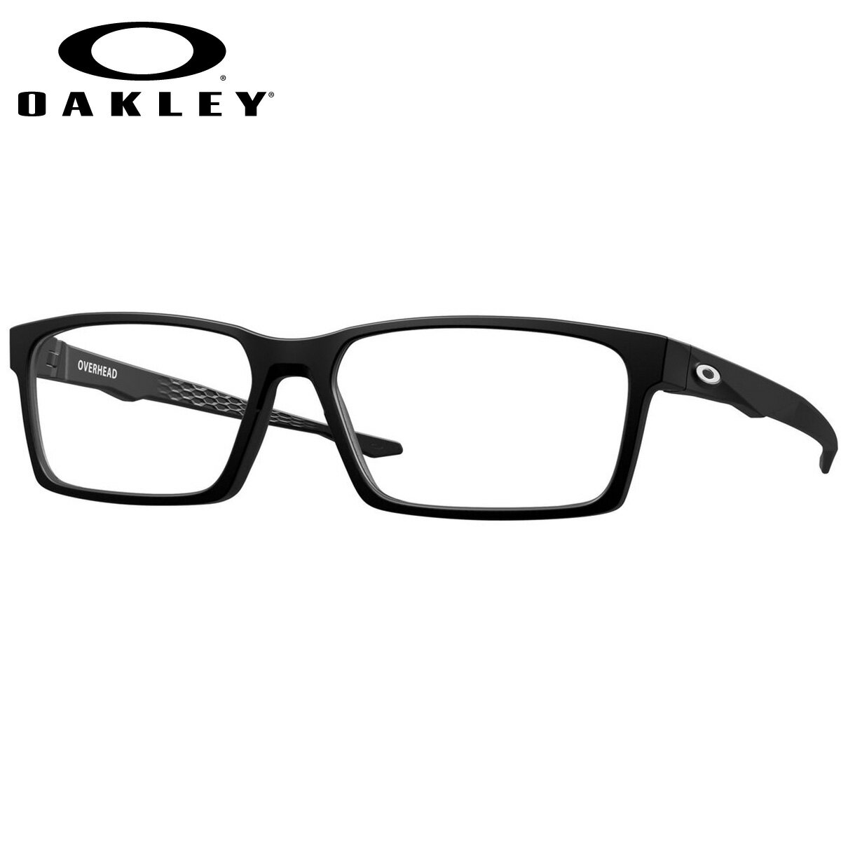 乐天商城 - オークリー OX8060-01-55 メガネ OAKLEY オーバーヘッド OVERHEAD Satin Black オークレー メンズ レディース [26N1OO]