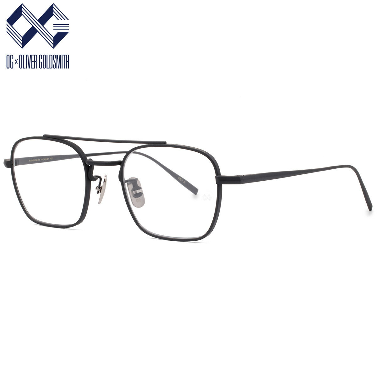 オージー・バイ・オリバー・ゴールドスミス KEY X M.BLACK 50 メガネ OG×OLIVER GOLDSMITH 日本製 国産 made in japan メンズ レディース