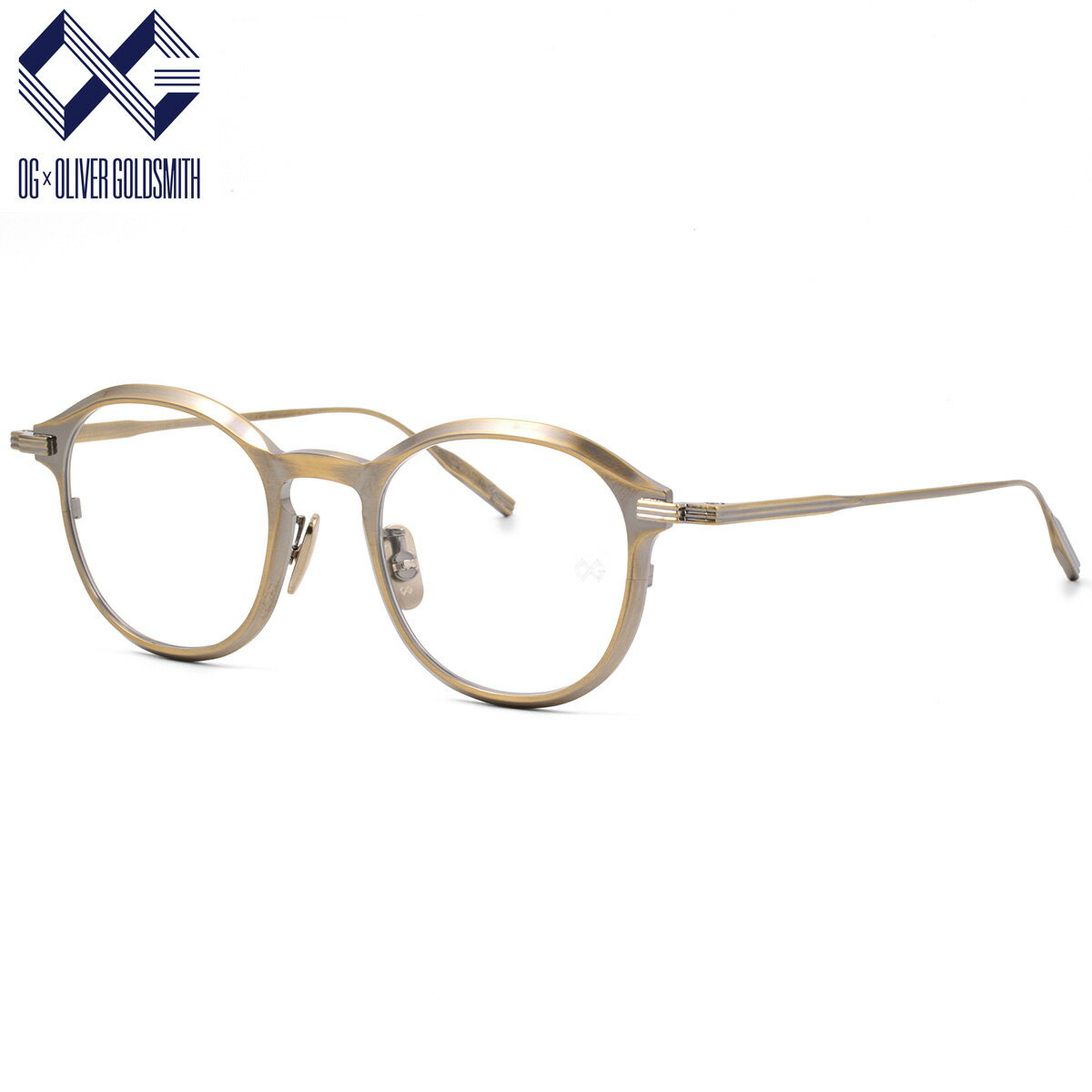オージー・バイ・オリバー・ゴールドスミス PUTNEY A.GOLD 47 メガネ OG×OLIVER GOLDSMITH 日本製 国産 made in japan メンズ レディース