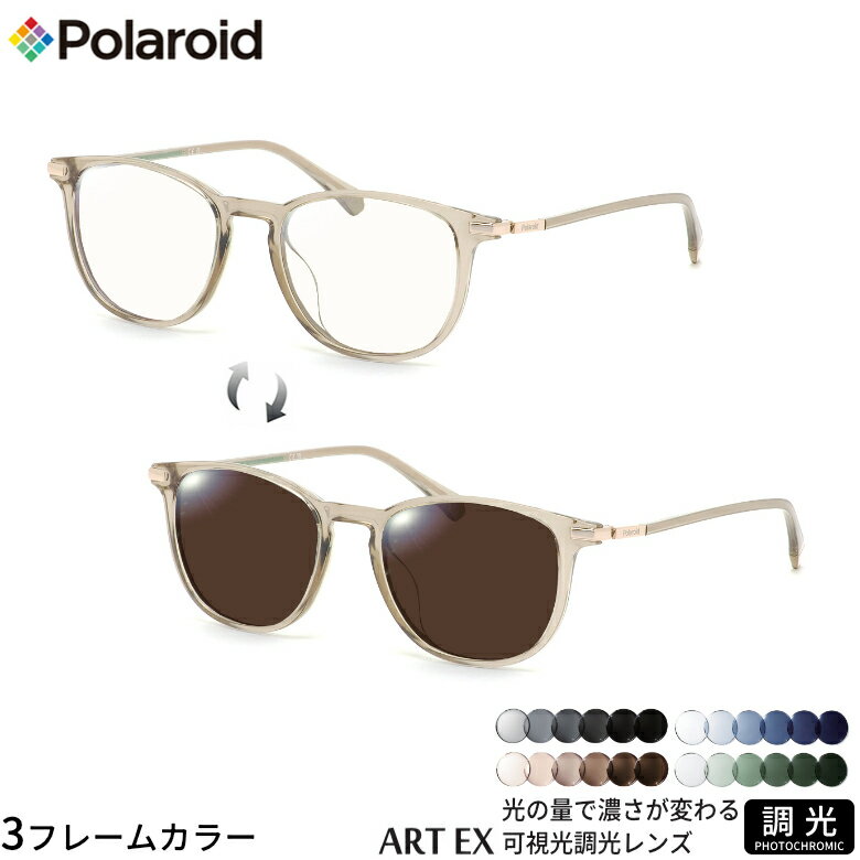 樂天商城 - ポラロイド PLD4187/G/S/X 51サイズ 可視光調光 アートEX サングラス 車の中でも眩しさで 色が変わる ART EX UVカット 紫外線カット フォトクロミック Polaroid UV400 ダテメガネ 2WAY [OS]