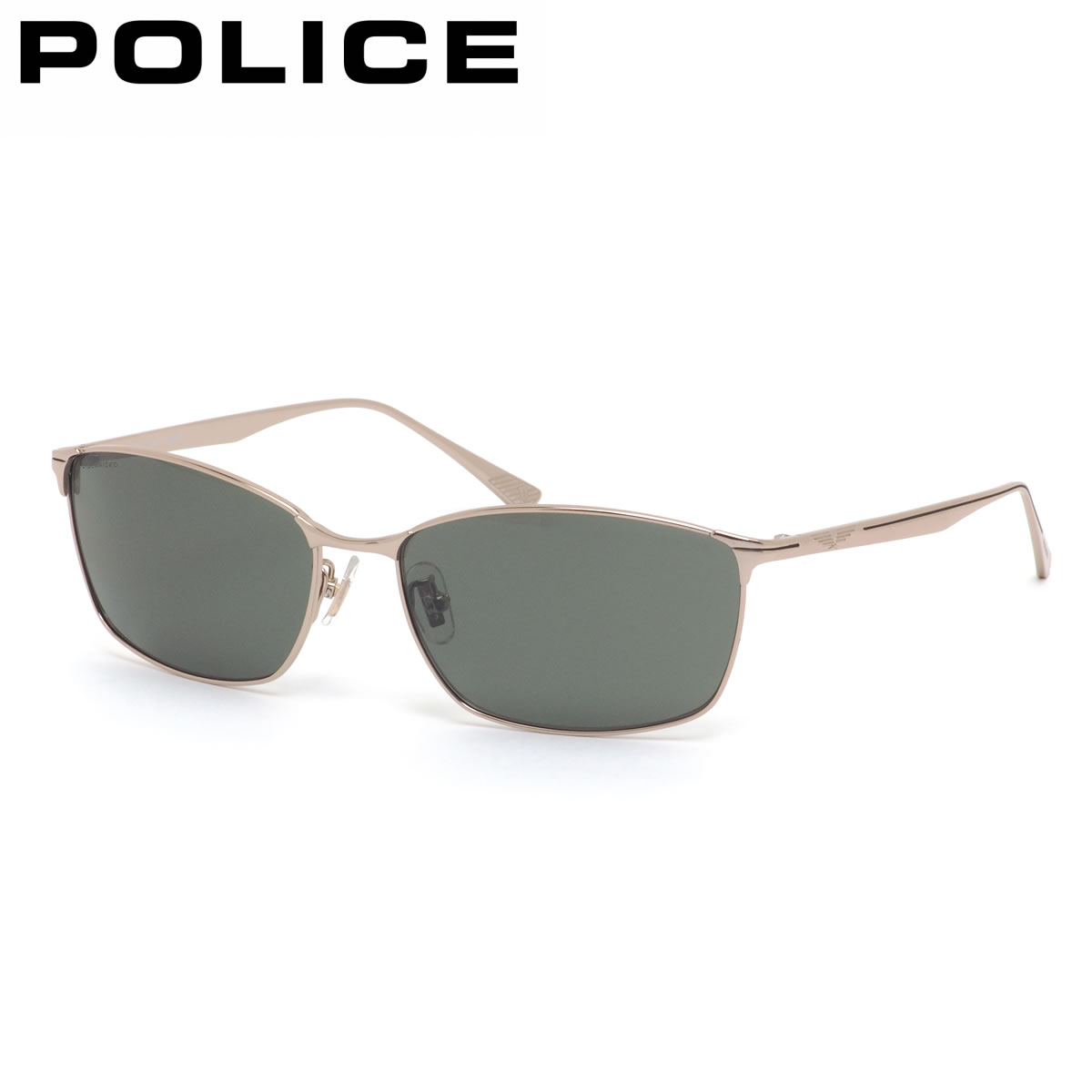 ポリス SPLE44J 7LTP 60 サングラス POLICE ARROW アロウ 偏光レンズ 偏光サングラス メンズ レディース