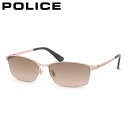ポリス SPLM29J 08FF 59 サングラス POLICE JET ジェット ナイロール ハーフリム チタニウム グラデーションレンズ メンズ レディース