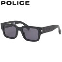 ポリス SPLP32E 0703 52 サングラス POLICE G.O.A.T. 1 ブラック 肉厚 極太 つやなし メンズ レディース