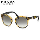 プラダ PR17TS 7S00A7 53サイズ サングラス PRADA ウェリントン 異素材 ミックス モード フラワーモチーフ ノーブル メンズ レディース