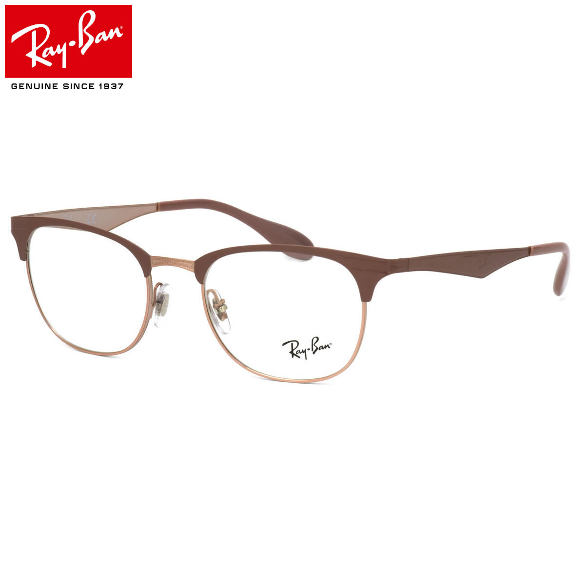 Ray-Ban レイバン メガネ RX6346 2973 52サイズ シートメタル ブロー トレンド スクエア ヨーロピアン レイバン RayBan 度数付き対応 メンズ レディース