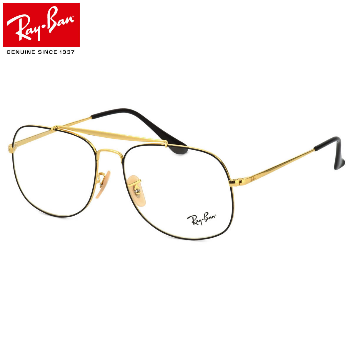 Ray-Ban レイバン メガネ RX6389 2946 55サイズ THE GENERAL ザ・ジェネラル ICONS アイコンズ AVIATOR アビエーター ダグラス・マッカーサー レイバン RayBan 度数付き対応 メンズ レディース