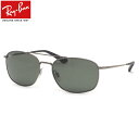 Ray-Ban レイバン サングラス RB3654 004/9A 60サイズ ツーブリッジ ダブルブリッジ 偏光レンズ 度数付き対応 メンズ レディース