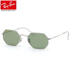 レイバン Ray-Ban サングラス RB3556 91984E 53サイズ OCTAGONAL オクタゴナル オクタゴン 9198/4E ゴールドロゴ おしゃれ Made in Italy イタリー 度数付き対応 メンズ レディース