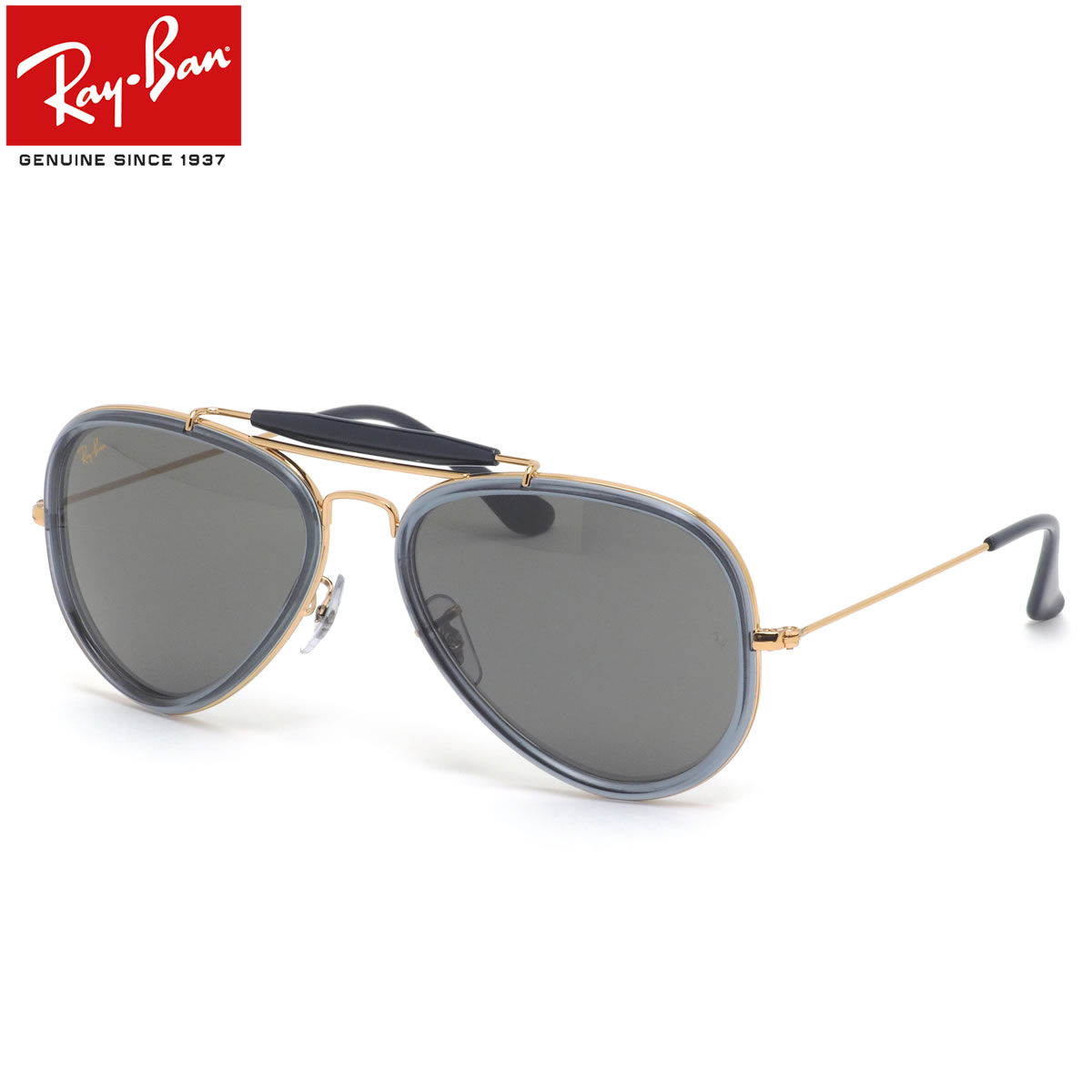 樂天商城 - レイバン RB3428 9240B1 58 サングラス Ray-Ban ROAD SPIRIT アビエーター ロードスピリット 度数付き対応 メンズ レディース