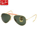 Ray-Ban RB3030 W3402 58 サングラス レイバン純正レンズ対応 レイバン アウトドアーズマン ラージメタル トップガン マーヴェリック パイロット OUTDOORSMAN メンズ レディース