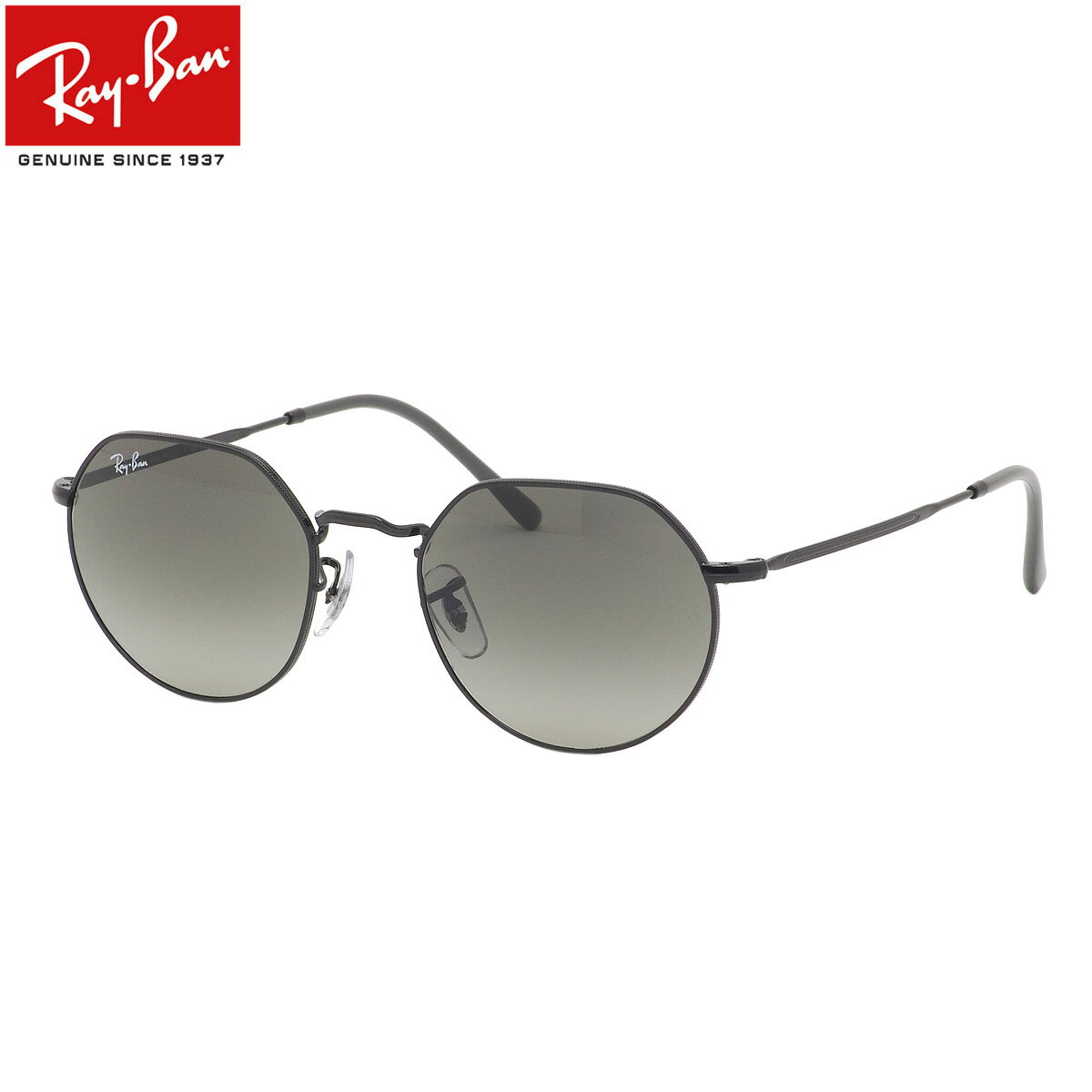 Ray-Ban RB3565 002/71 51 サングラス レイバン JACK ジャック 黒 度数付き対応 メンズ レディース