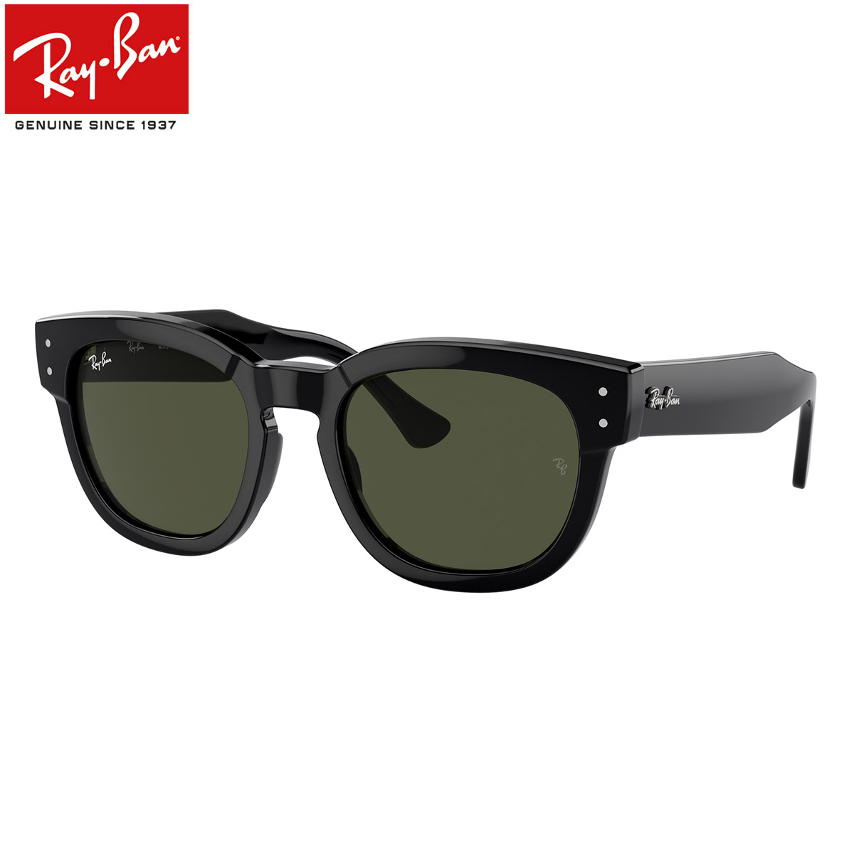 Ray-Ban RB0298SF 901/31 53 サングラス レイバン MEGA HAWKEYE メガホークアイ キーホールブリッジ G-15 度数付き対応 メンズ レディース