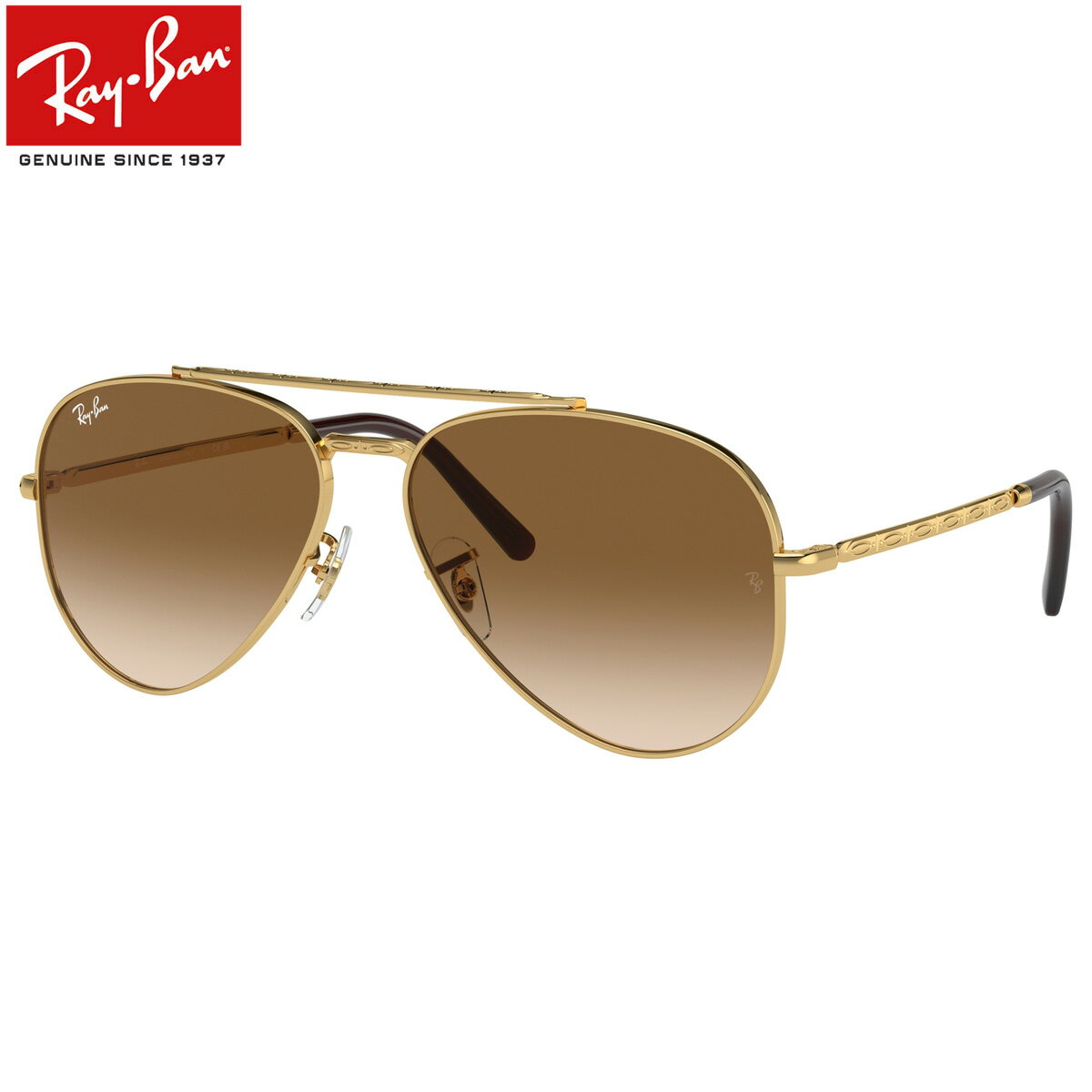 Ray-Ban RB3625 001/51 58 サングラス レイバン NEW AVIATOR ニューアビエーター グラデーションレンズ 度数付き対応 メンズ レディース