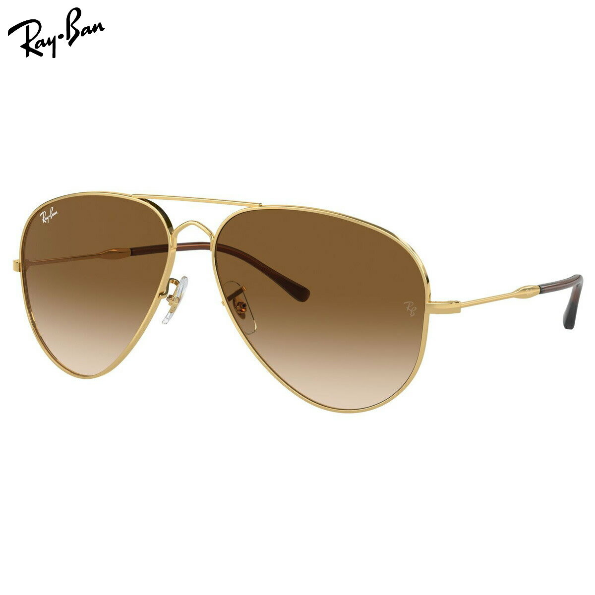 Ray-Ban RB3825 001/51 58 サングラス レイバン OLD AVIATOR オールドアビエーター 度数付き対応 メンズ レディース 24N1(4.0)