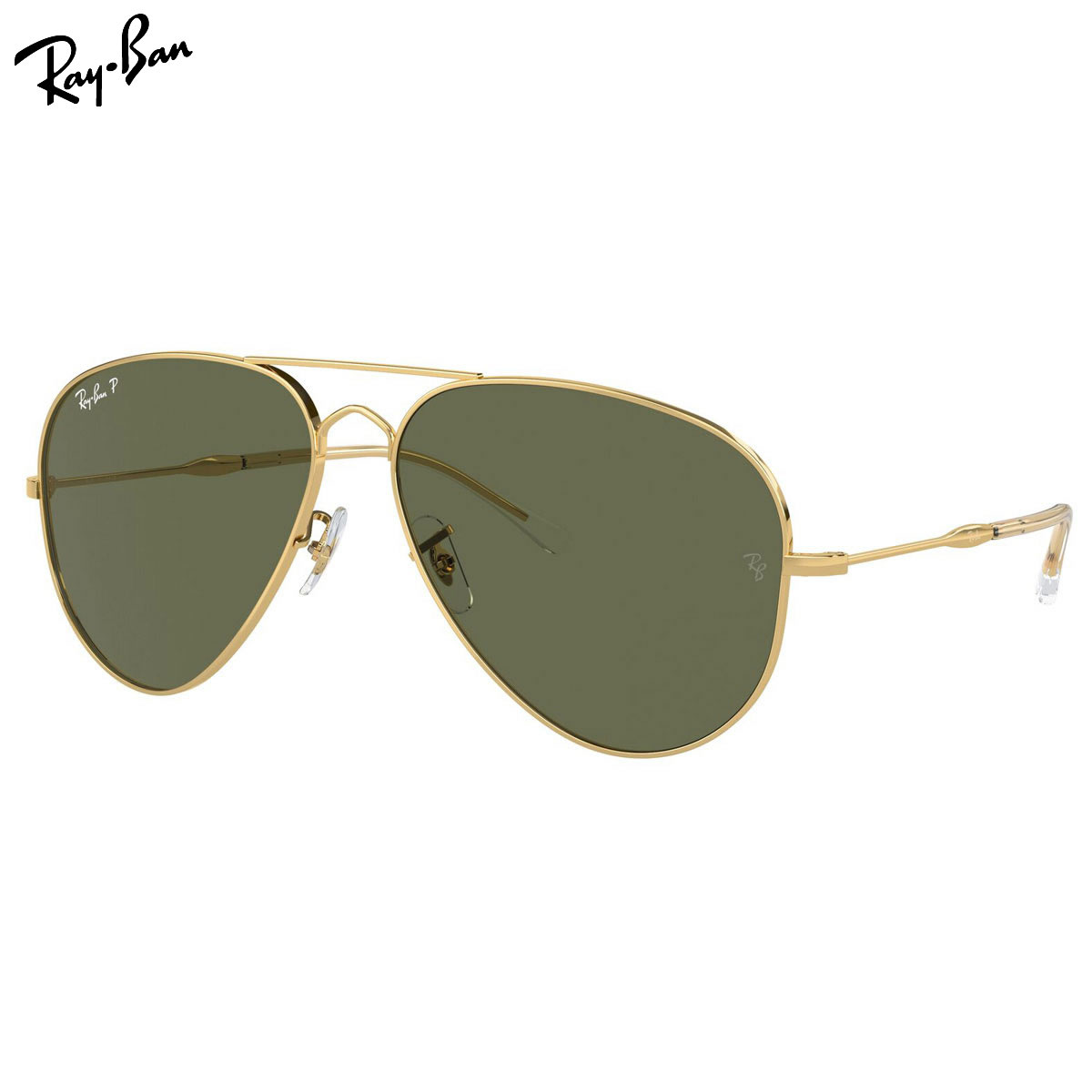 樂天商城 - レイバン RB3825 001/58 62 サングラス Ray-Ban OLD AVIATOR オールドアビエーター 偏光レンズ ポラライズド 度数付き対応 メンズ レディース
