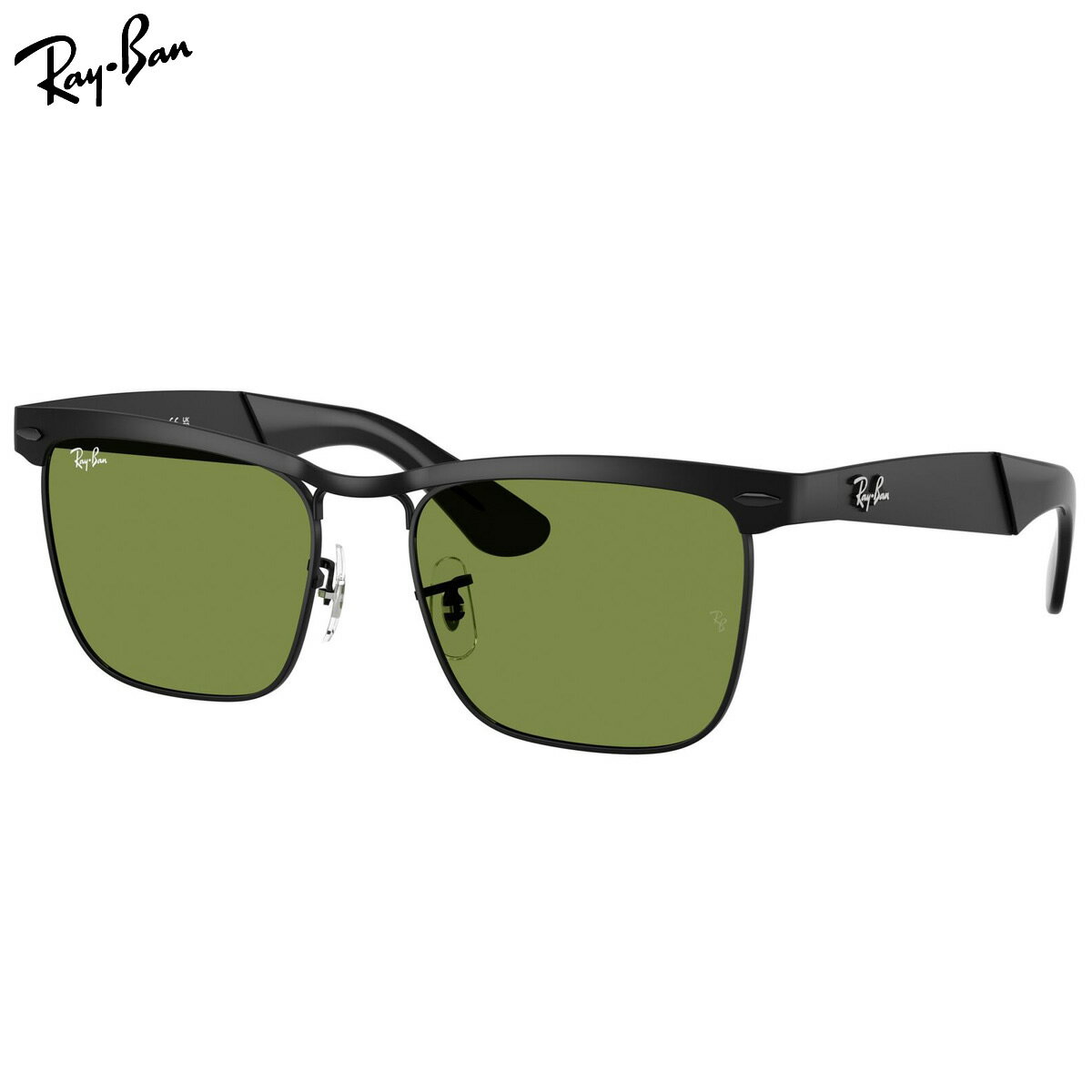 レイバン RB3875 006/4E 56 サングラス Ray-Ban WAYFARER DELUXE ウェイファーラーデラックス ツヤなし 黒 度数付き対応 メンズ レディース