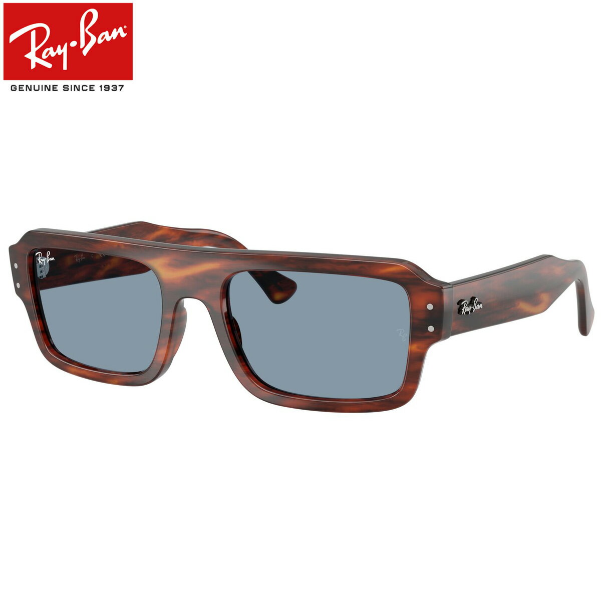 レイバン RB4454F 139856 53 サングラス Ray-Ban LUKAS BIO-BASED ルーカス ローブリッジフィット デミ べっ甲 度数付き対応 メンズ レディース
