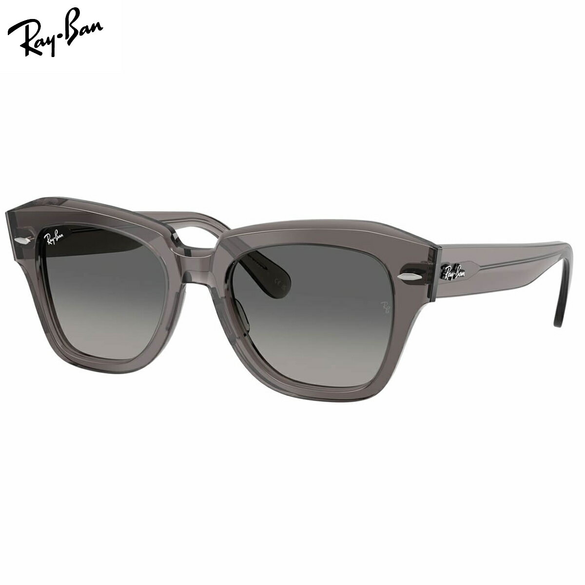 F, H, W - Ray-Ban RB2186 136971 49 サングラス レイバン STATE STREET ステートストリート 度数付き対応 メンズ レディース [25N2RB]