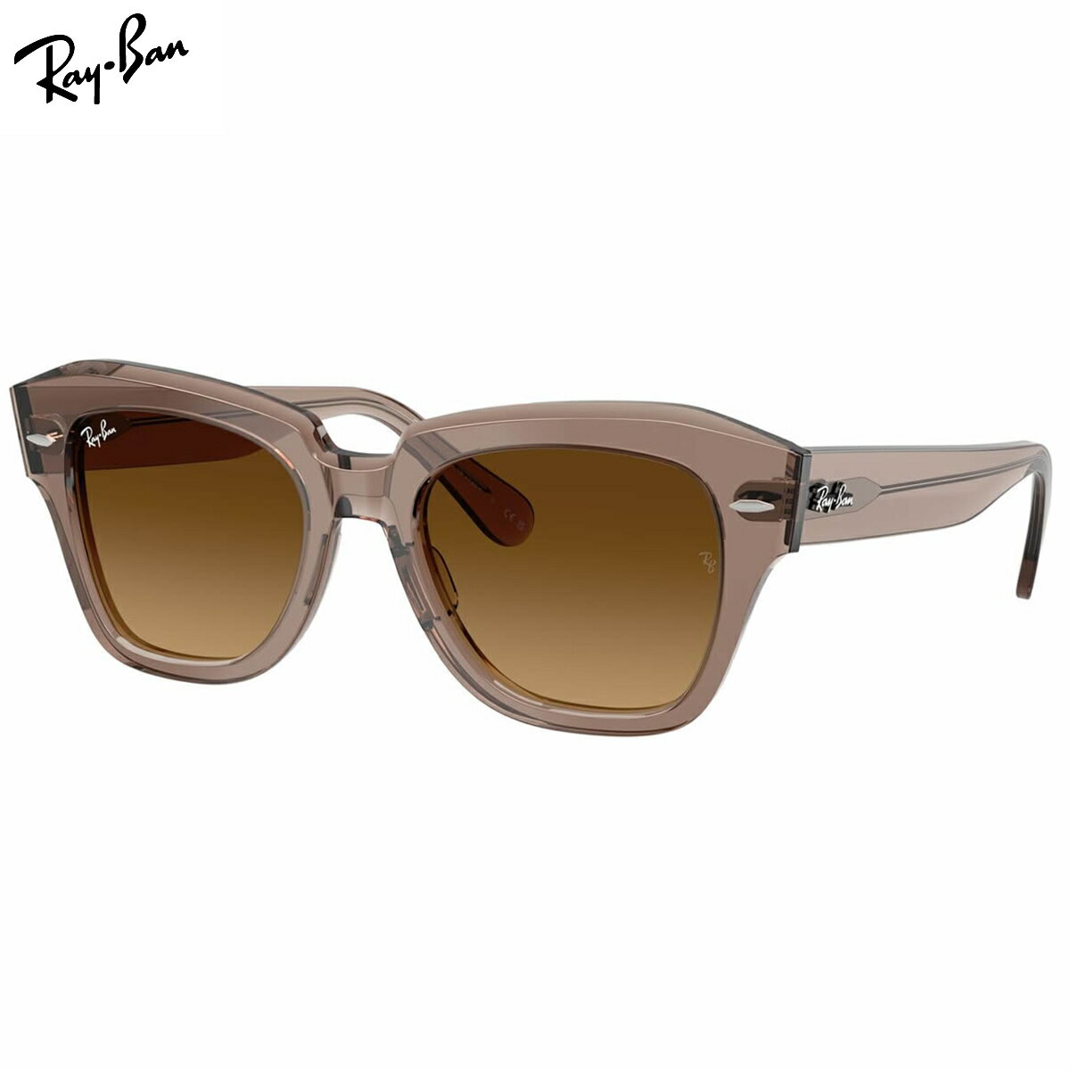 乐天商城 - Ray-Ban RB2186 682785 49 サングラス レイバン STATE STREET ステートストリート 度数付き対応 メンズ レディース [25N2RB]