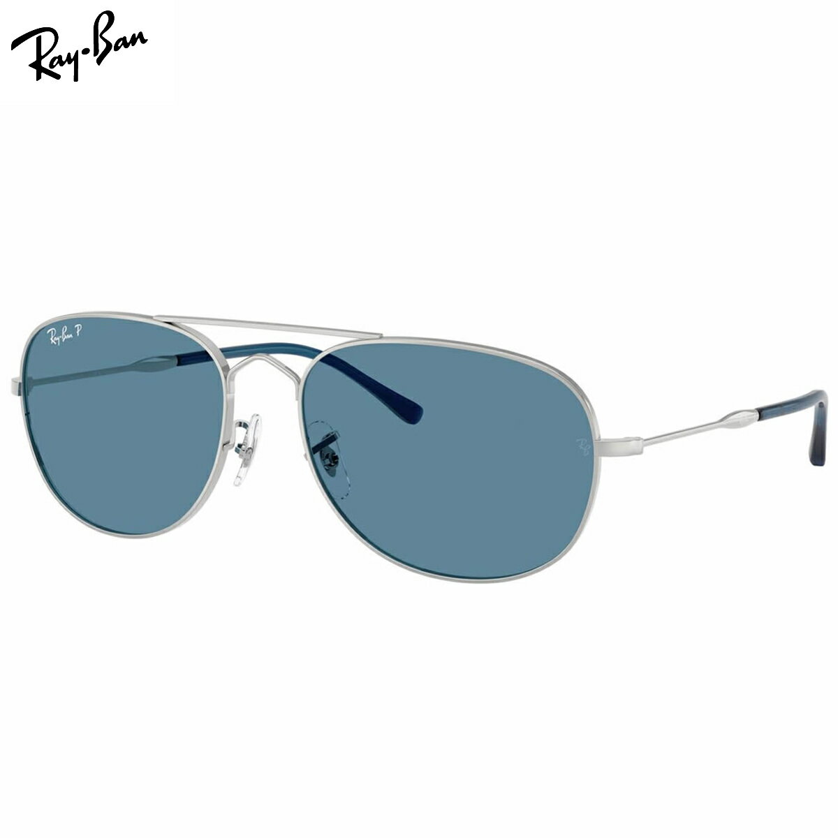 商品基本情報 商品カテゴリー：サングラス ブランド名：Ray-Ban (レイバン) 型番：RB3735 003/S2 フレームカラー：シルバー レンズカラー：ブルー(偏光) 紫外線カット率：99%以上 可視光線透過率：22.1% 鼻パッド：...