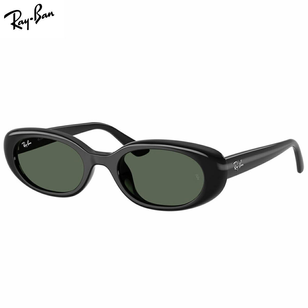 Rakuten - Ray-Ban RB4441D 667771 53 サングラス レイバン フラットレンズ FLAT LENS 度数付き対応 ローブリッジフィット 黒 メンズ レディース [25N2RB]