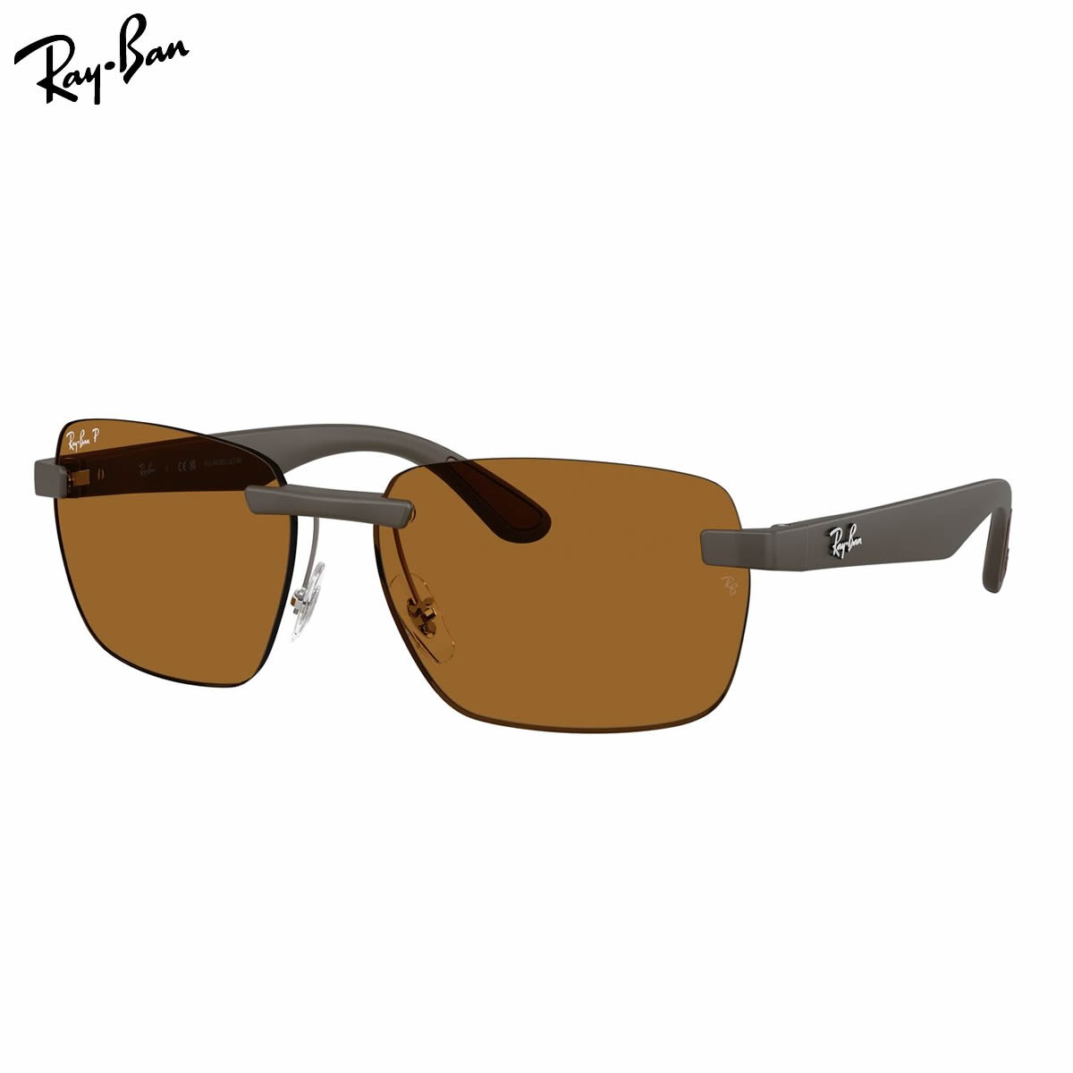 乐天商城 - Ray-Ban RB4470CH 6124BB 59 サングラス レイバン 偏光レンズ リムレス メンズ レディース [26N1RB]